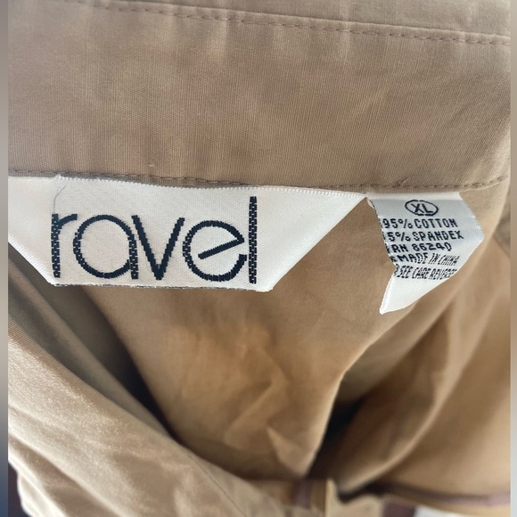 RAVEL XL Elegant Tan Women's Top - Picture 2 of 7